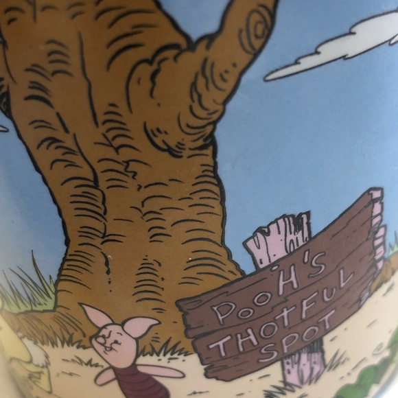 Vintage Disney Winnie The Pooh 3D Coffee Mug Christopher Robin Tigger Piglet - Picture 9 of 11